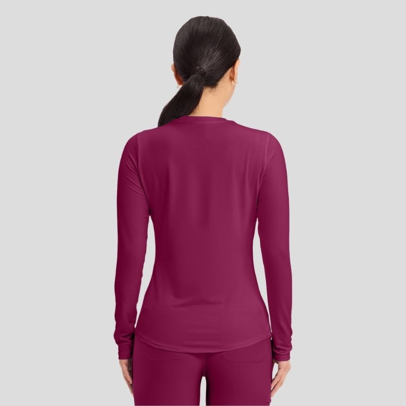 Women's Long Sleeve Underscrub Knit Tee