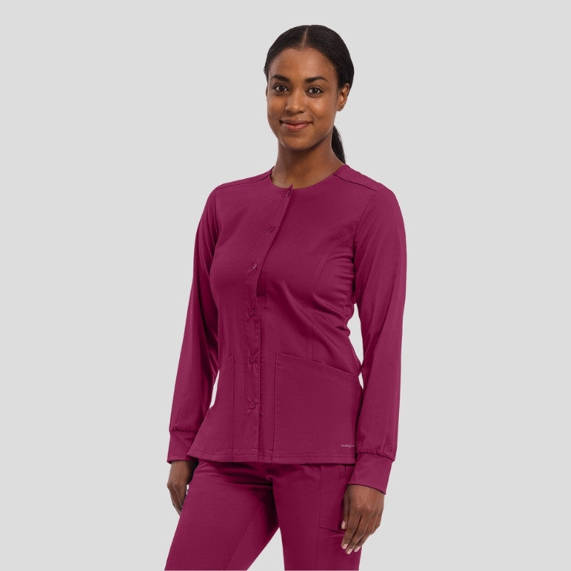 Purple Label Daisy & Tamara Women's Scrub Set