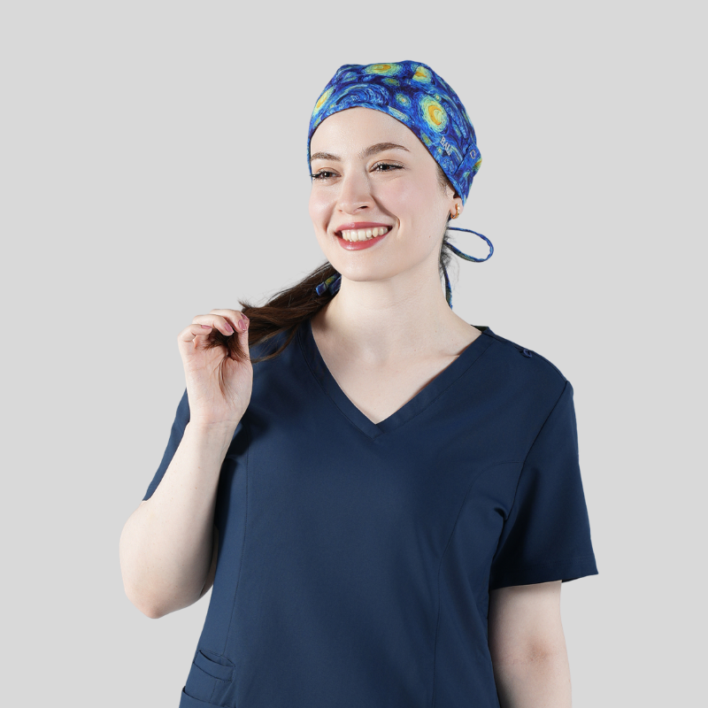 Unisex Head Cap in Starry Night