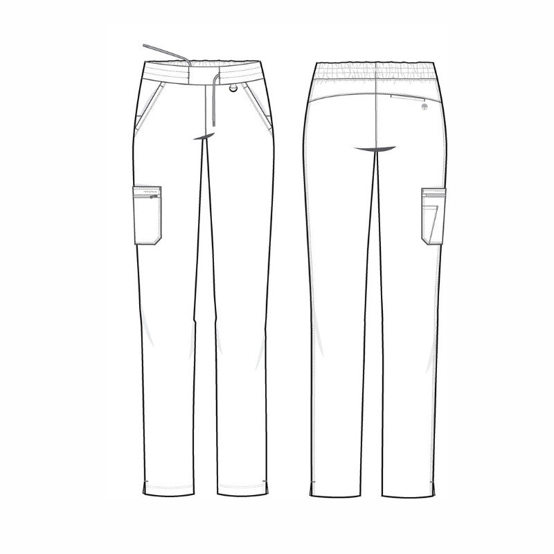 Purple Label Dakota & Tamara Women's Scrub Set