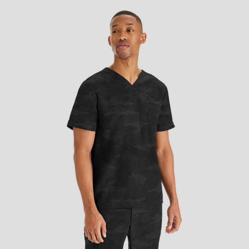 Purple Label Jack & Drew Camo Jogger Men's Scrub Set