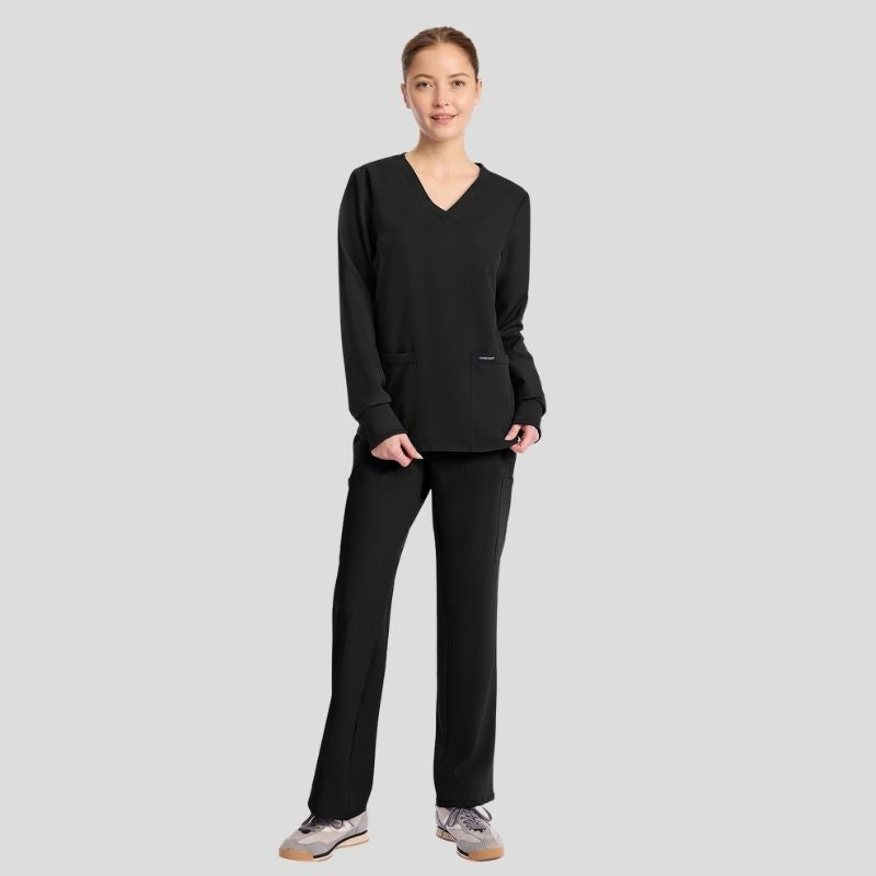 Cherokee Originals Women's Long Sleeve Scrub Set
