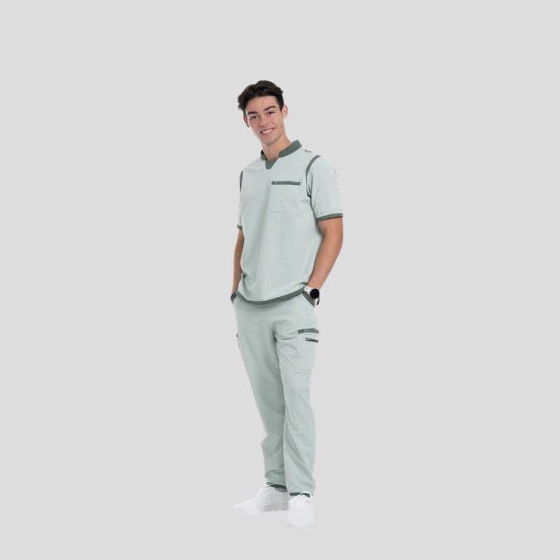 Tango V Neck & Straight Pant Men’s Scrub Set