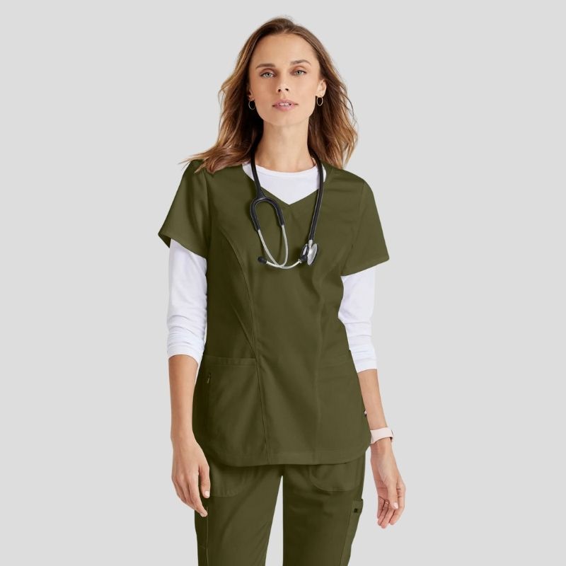 Grey’s Anatomy Stretch Carly & Kim Women’s Scrub Set