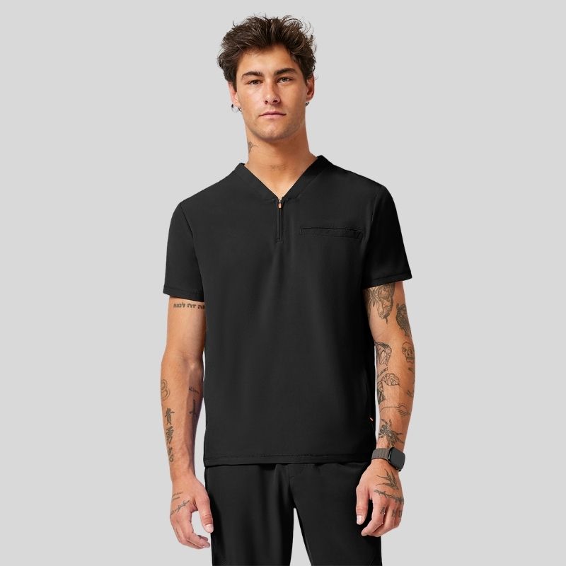 Infinity Men's Knit Scrub Set