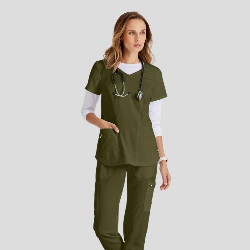 Grey’s Anatomy Stretch Carly & Kim Women’s Scrub Set