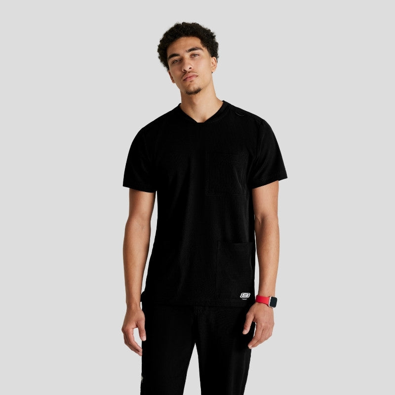 Crew Neck Jogger Men's Scrub Set