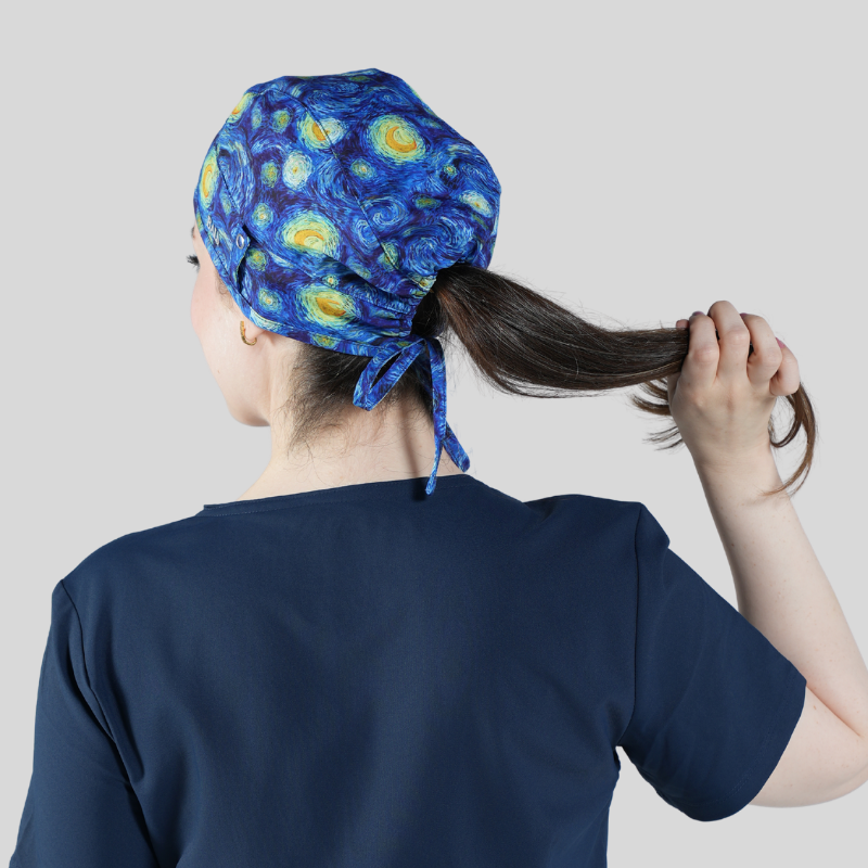 Unisex Head Cap in Starry Night
