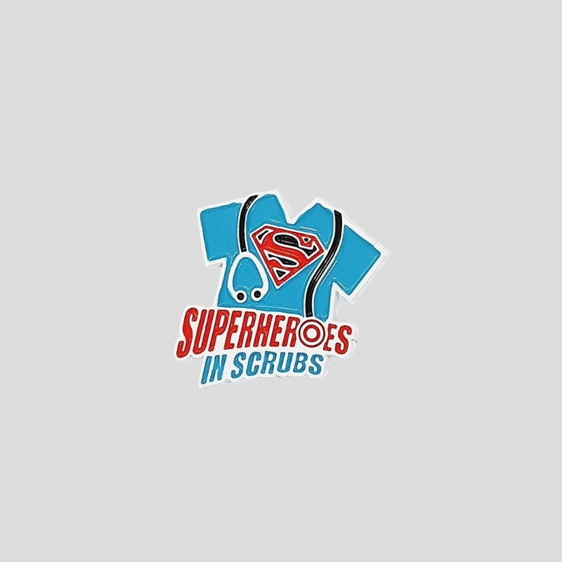 Super Hero In Scrubs Pin