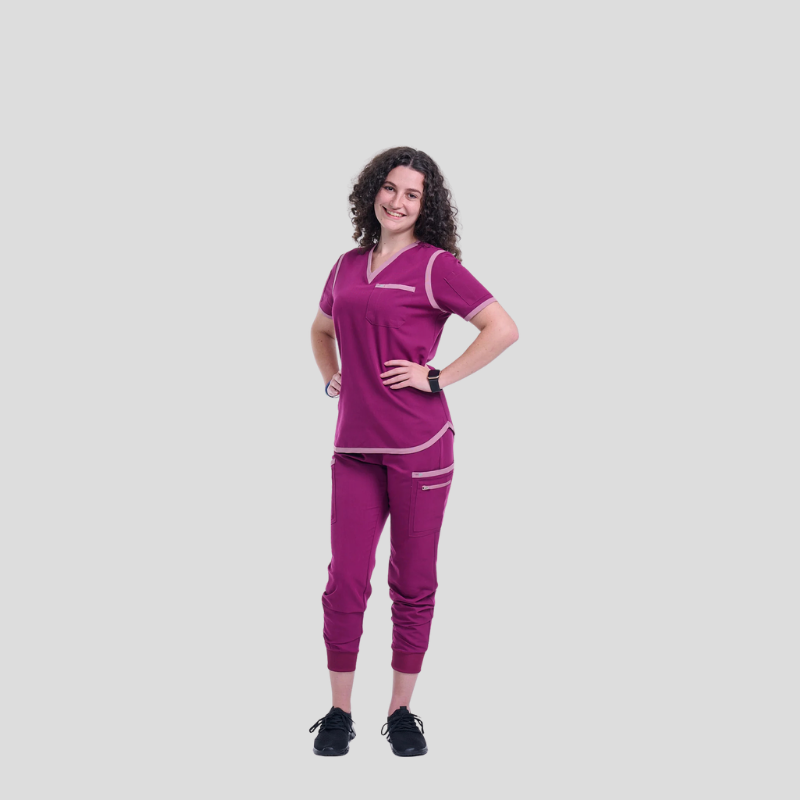 Tango V Neck & Jogger Pant Women’s Scrub Set