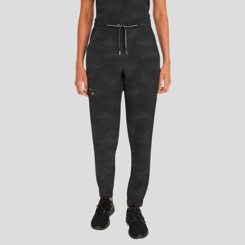 Purple Label Joy & Tate Camo Jogger Women’s Scrub Set