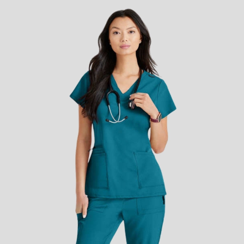 Barco Unify V Neck Women’s Scrub Set