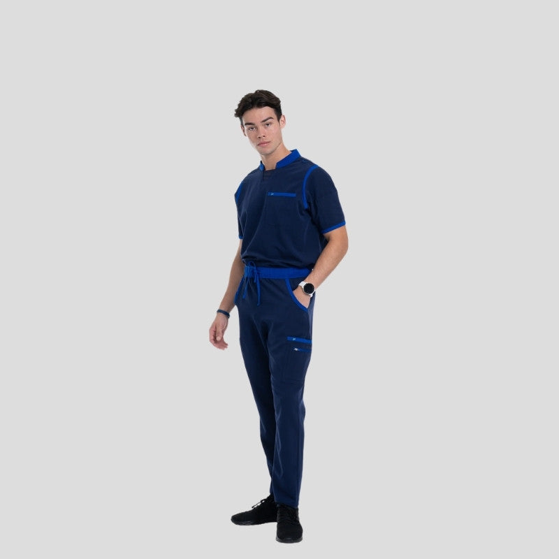 Tango V Neck & Straight Pant Men’s Scrub Set