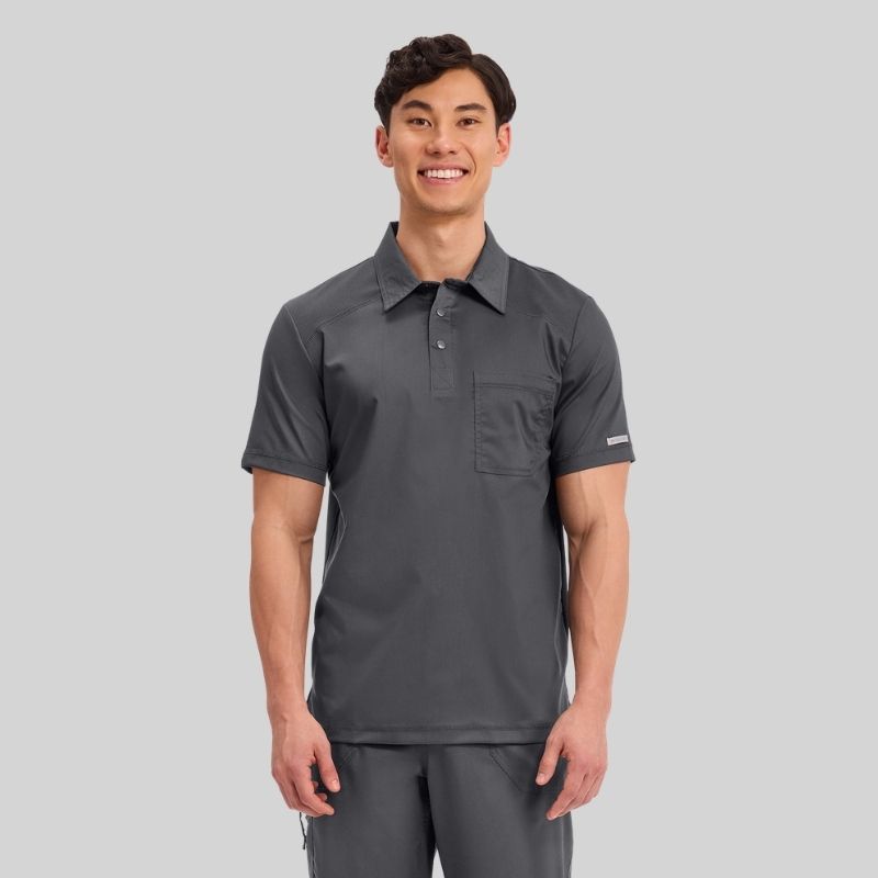 WorkWear Revolution Men's Polo Scrub Set