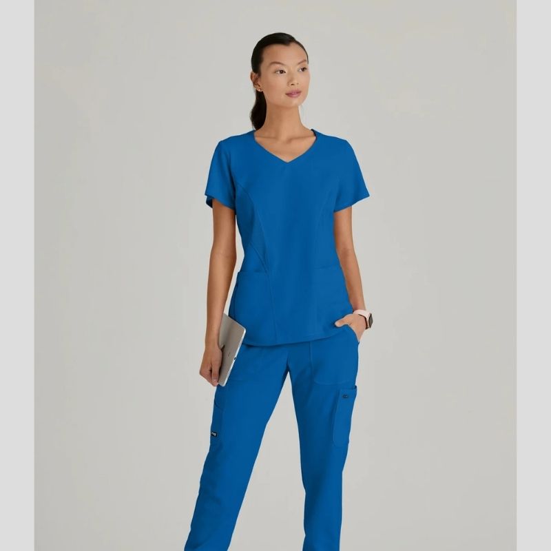 Grey’s Anatomy Stretch Carly & Kim Women’s Scrub Set