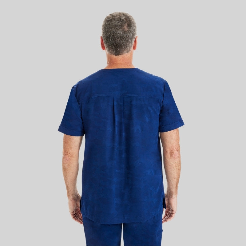 Purple Label Jack & Drew Camo Jogger Men's Scrub Set