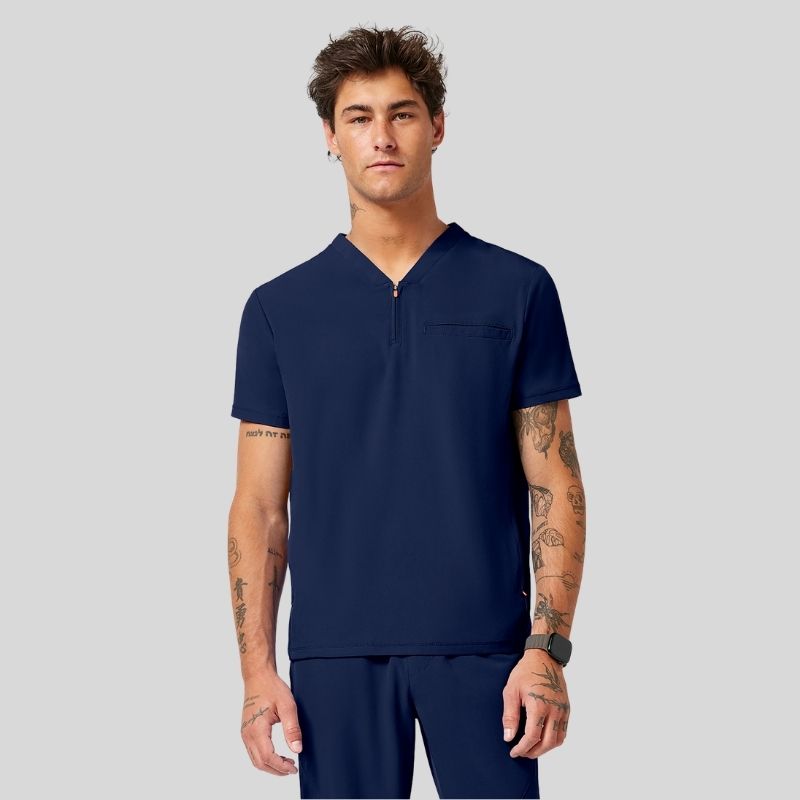 Infinity Men's Knit Scrub Set