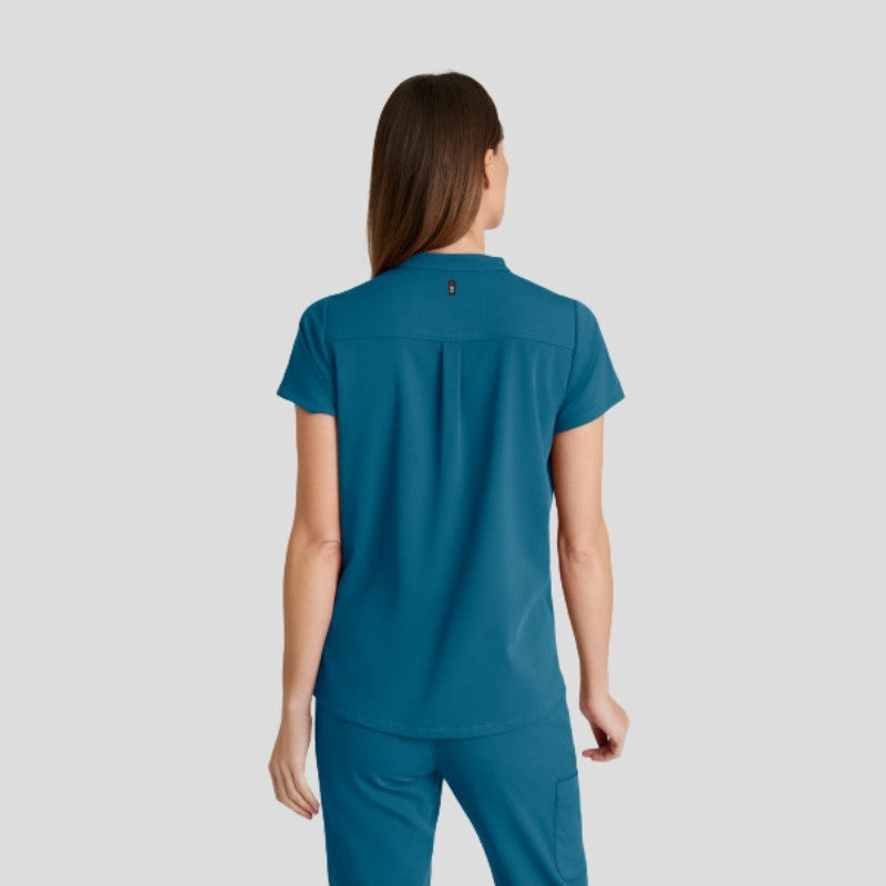 Avery & Serena Stretch Women’s Scrubs Set