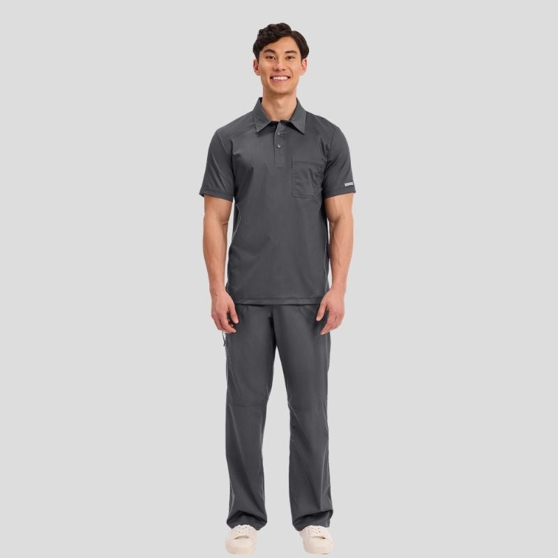 WorkWear Revolution Men's Polo Scrub Set
