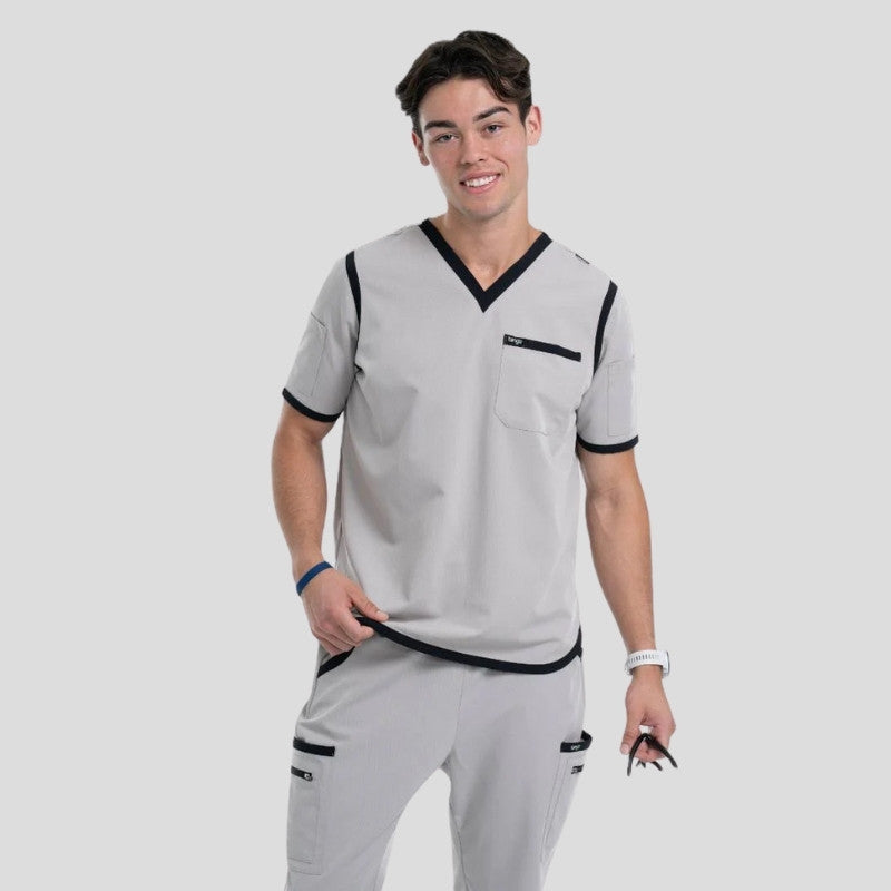 Tango V Neck & Straight Pant Men’s Scrub Set
