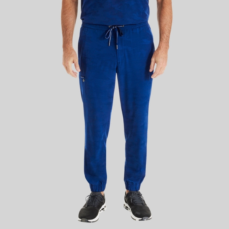 Purple Label Jack & Drew Camo Jogger Men's Scrub Set