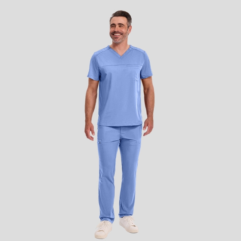 Purple Label Justin & Daniel Men's Scrub Set