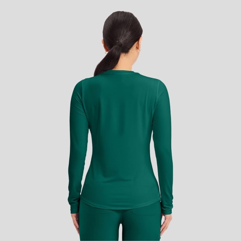 Women's Long Sleeve Underscrub Knit Tee