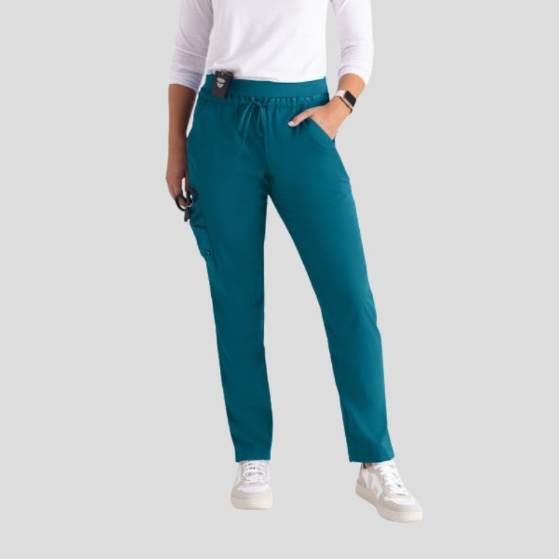 Avery & Serena Stretch Women’s Scrubs Set