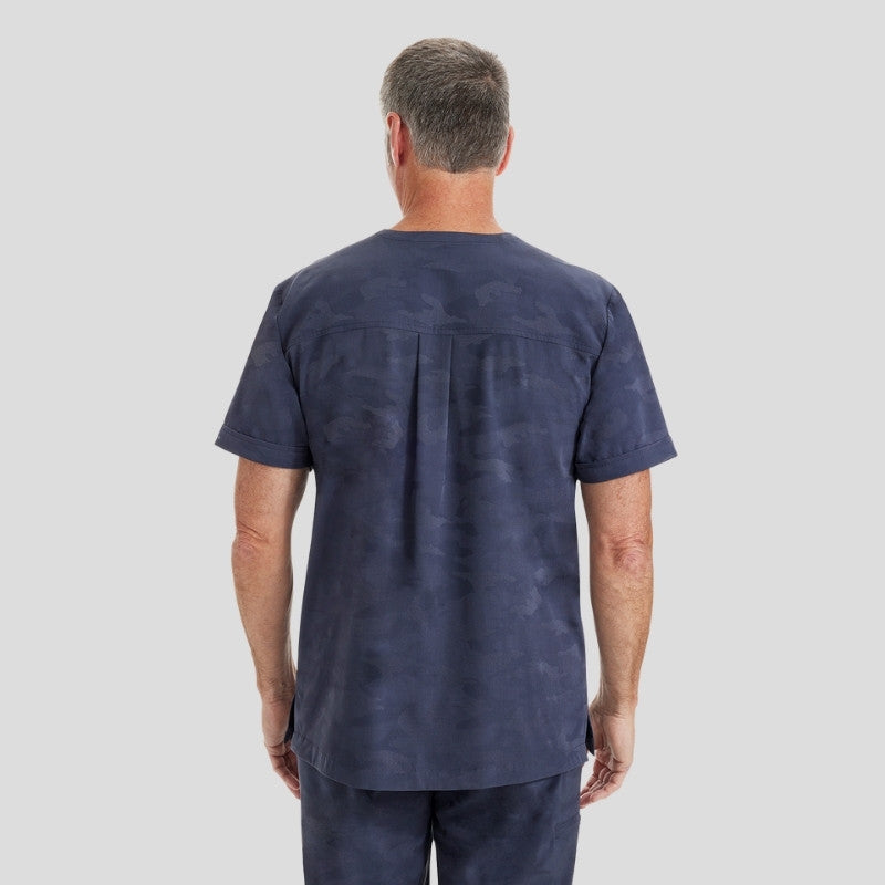 Purple Label Jack & Drew Camo Jogger Men's Scrub Set