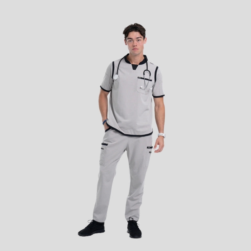 Tango V Neck & Straight Pant Men’s Scrub Set