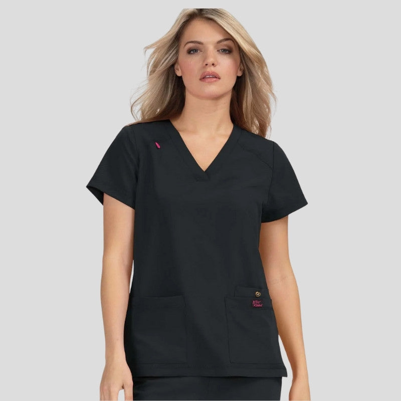 Betsy Johnson Freesia & Buttercup Women’s Scrub Set