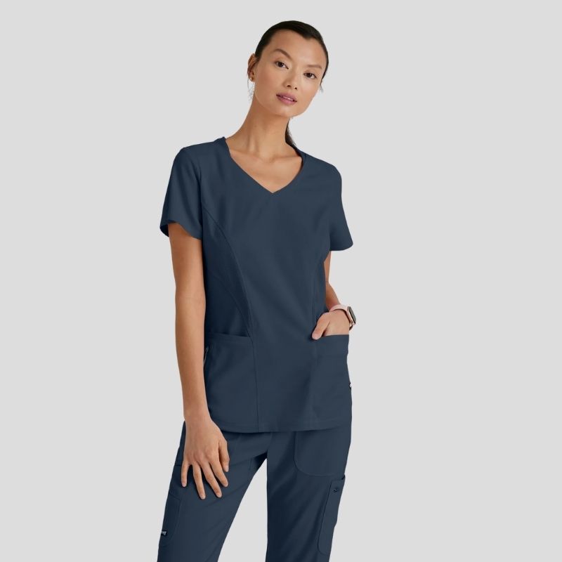 Grey’s Anatomy Stretch Carly & Kim Women’s Scrub Set