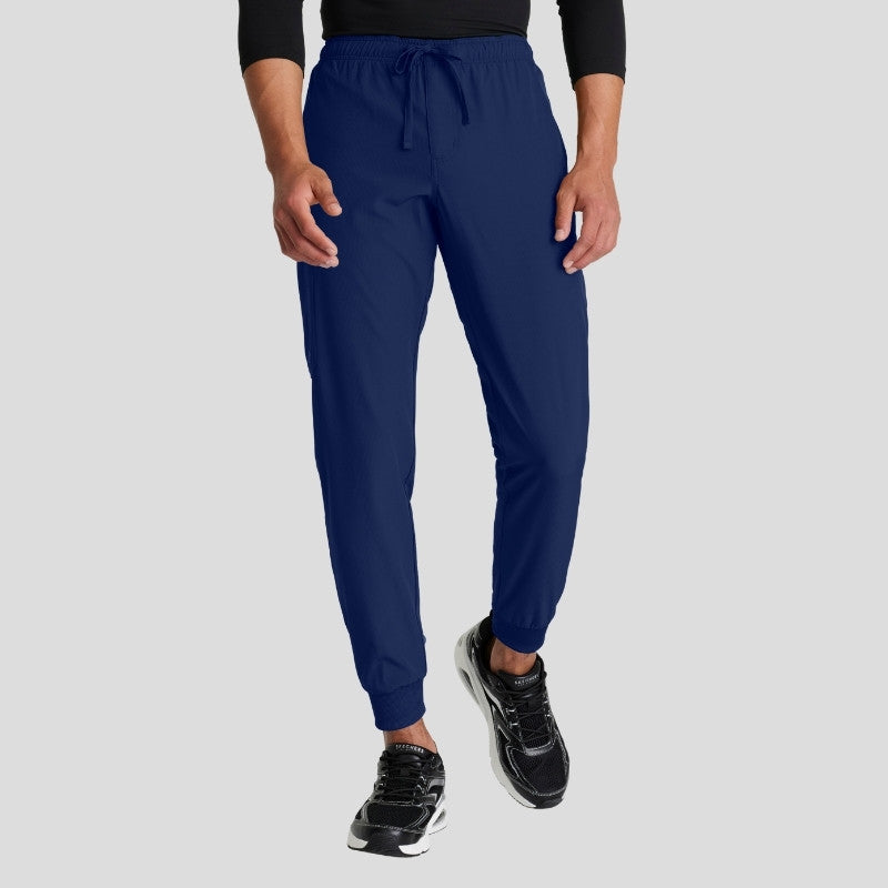Crew Neck Jogger Men's Scrub Set