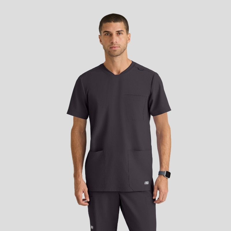 Crew Neck Jogger Men's Scrub Set