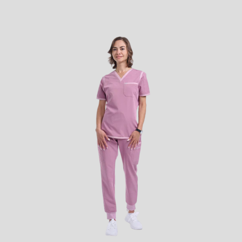 Tango V Neck & Jogger Pant Women’s Scrub Set