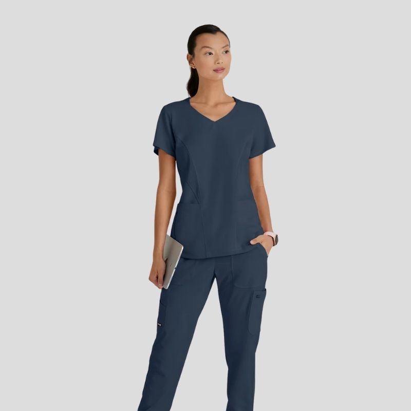 Grey’s Anatomy Stretch Carly & Kim Women’s Scrub Set