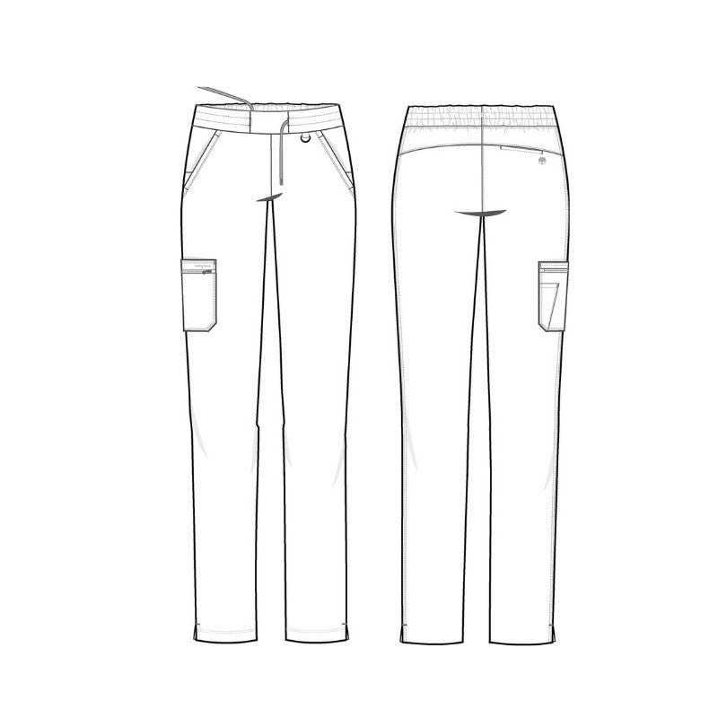 Purple Label Daisy & Tamara Women's Scrub Set