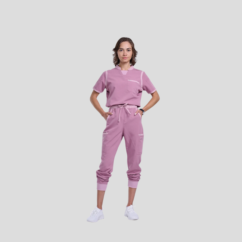 Tango V Neck & Jogger Pant Women’s Scrub Set