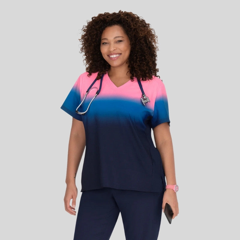 Ombre Reform & Peace Women's Scrub Set