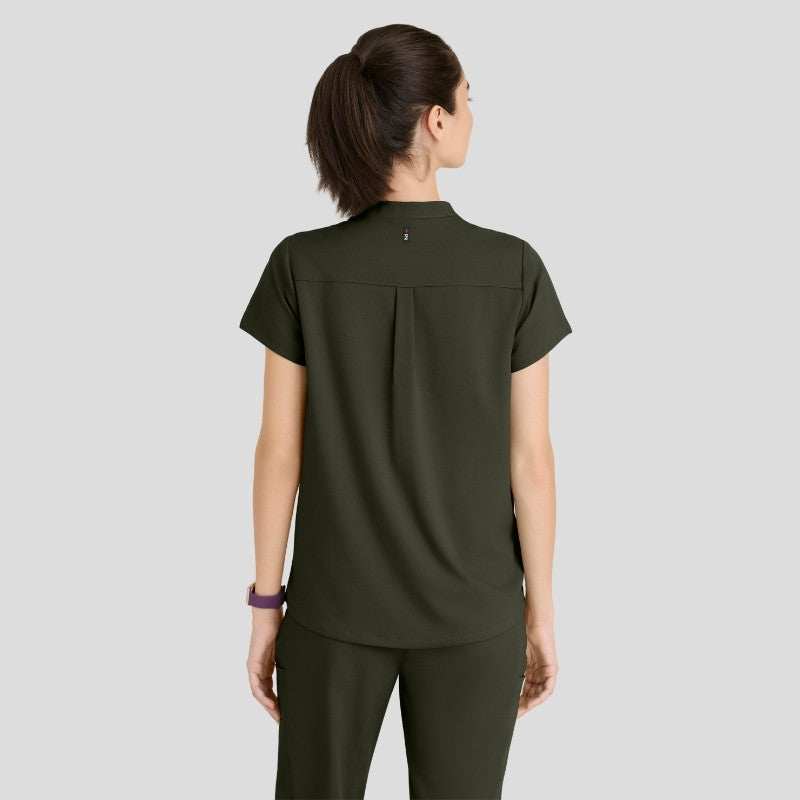 Avery & Serena Stretch Women’s Scrubs Set