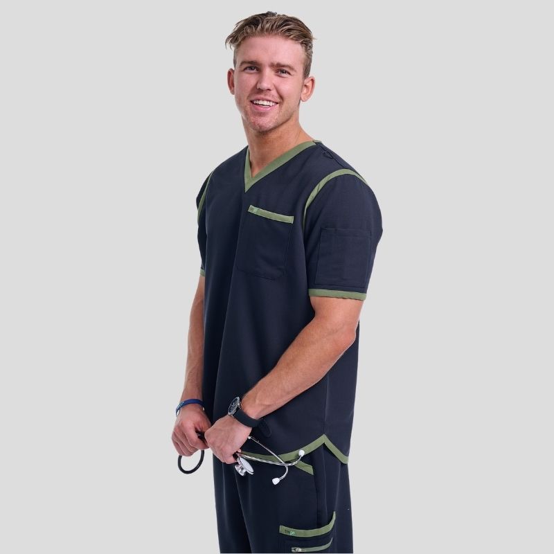 Tango V Neck & Jogger Pant Men’s Scrub Set