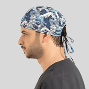 Funky Caps in Wild Waves - Unisex