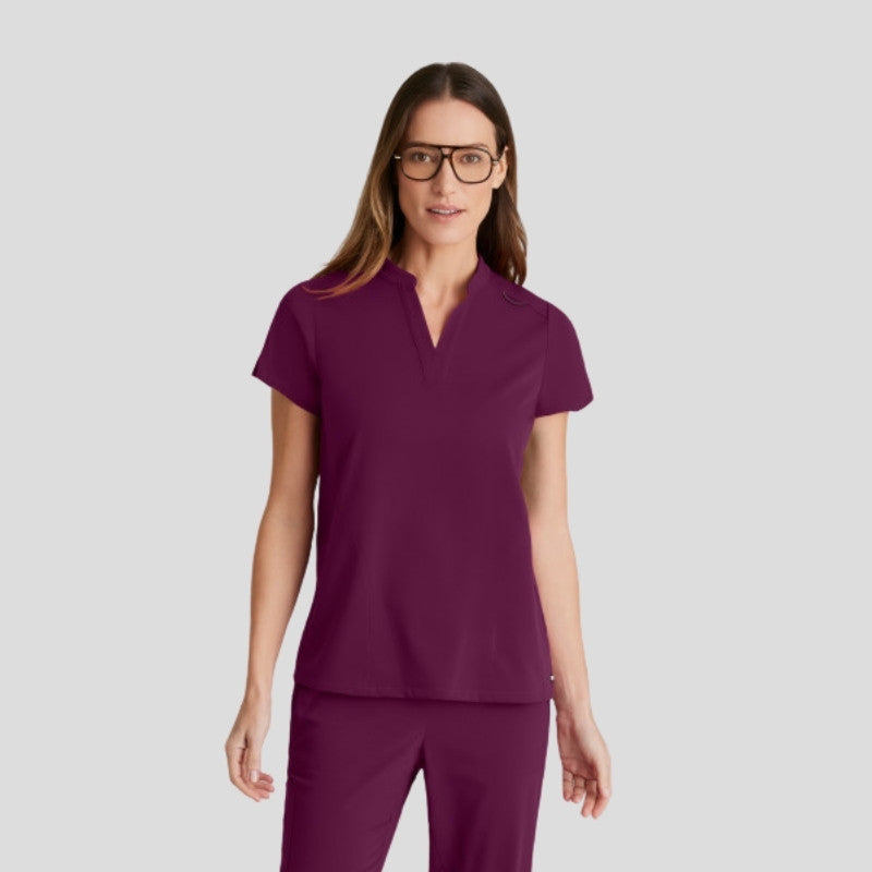 Avery & Serena Stretch Women’s Scrubs Set