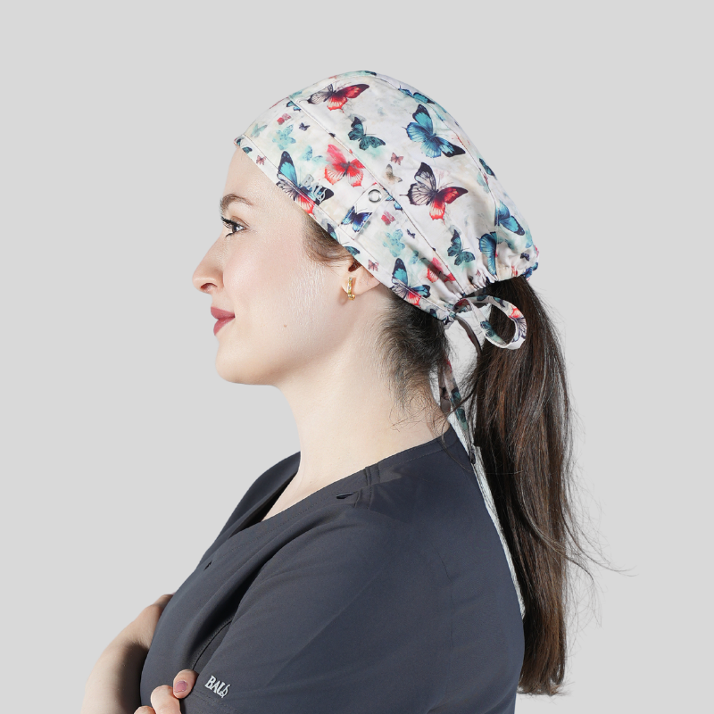 Unisex Head Cap in Little Butterflies