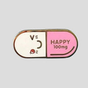 Happy Pill Pin