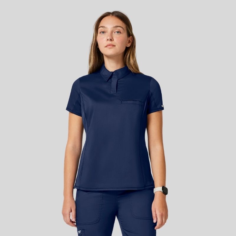 WorkWear Revolution Women's Polo Scrub Set