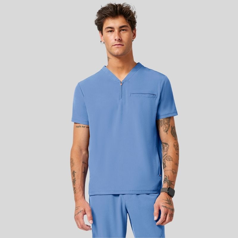 Infinity Men's Knit Scrub Set