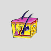 Anatomical Skin Section Pin