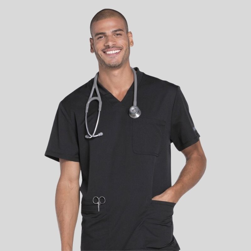 Dynamix V-Neck 3 Pockets Men's Scrub Set