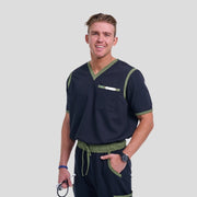 Tango V Neck & Straight Pant Men’s Scrub Set